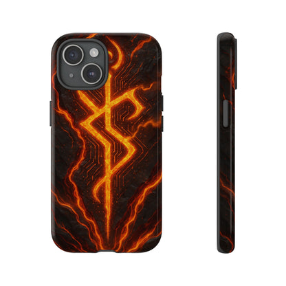 Molten Glyph • Apple iPhone 15 • MagSafe® Tough Case