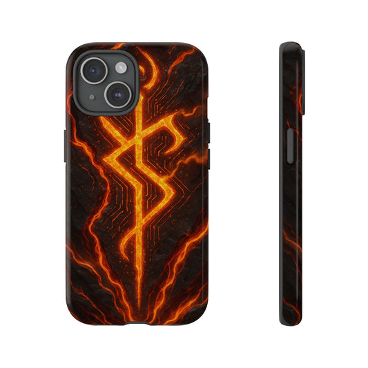 Molten Glyph • Apple iPhone 15 • MagSafe® Tough Case