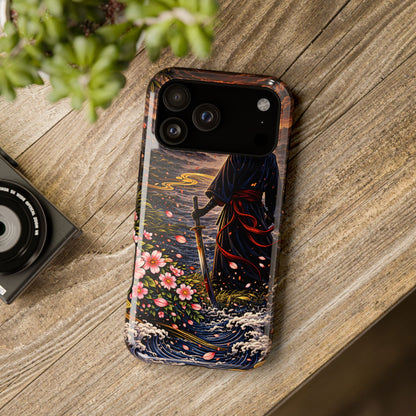Silent Path – Measured Resolve • Obsidian Irezumi™ • Apple iPhone 17 Pro • MagSafe Tough Case