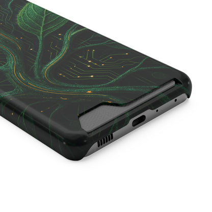 Circuit Tree • Samsung Galaxy S21 • MagSafe® Tough Case with Card Holder