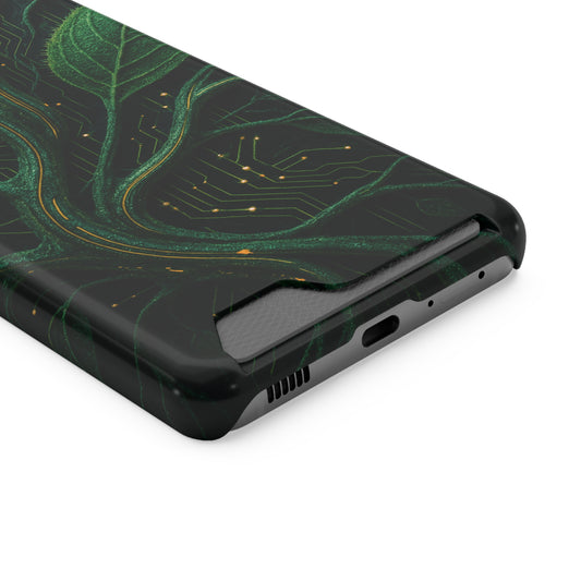 Circuit Tree • Samsung Galaxy S21 • MagSafe® Tough Case with Card Holder