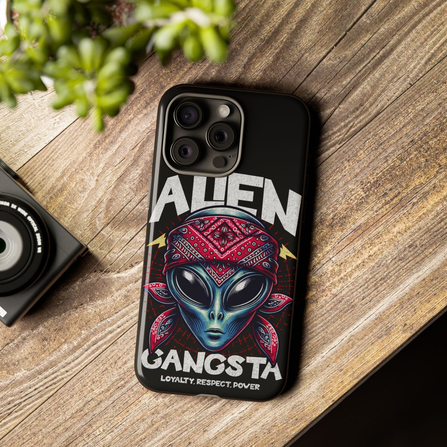 Alien Gangsta • Apple iPhone 15 • MagSafe® Tough Case