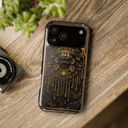 Tlaloc • Storm Covenant • Empire of the Fifth Sun™ • Apple iPhone 17 Pro • MagSafe Tough Case