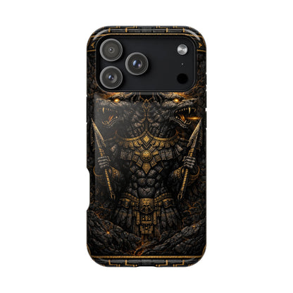 Xolotl • Shadow Guide of Flame • Empire of the Fifth Sun™ • Apple iPhone 17 Pro • MagSafe Tough Case