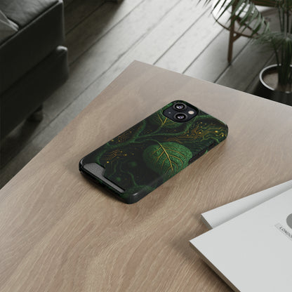 Tech Flora • Apple iPhone 13 • MagSafe® Tough Case with Card Holder