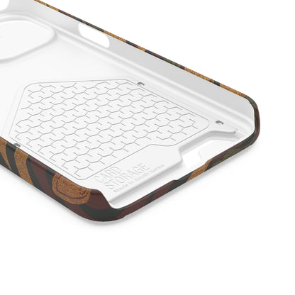 Tiger Petal • Apple iPhone 13 • MagSafe® Tough Case with Card Holder