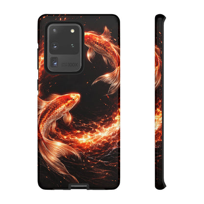 Fire Koi • Samsung Galaxy S20 • Tough Case • Wireless Friendly