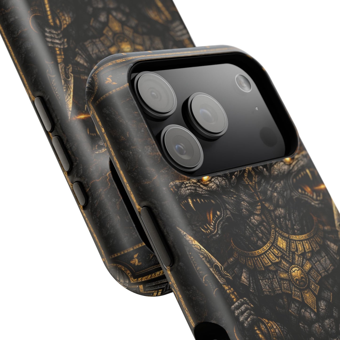 Xolotl • Shadow Guide of Flame • Empire of the Fifth Sun™ • Apple iPhone 17 Pro • MagSafe Tough Case