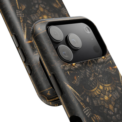 Xolotl • Shadow Guide of Flame • Empire of the Fifth Sun™ • Apple iPhone 17 Pro • MagSafe Tough Case