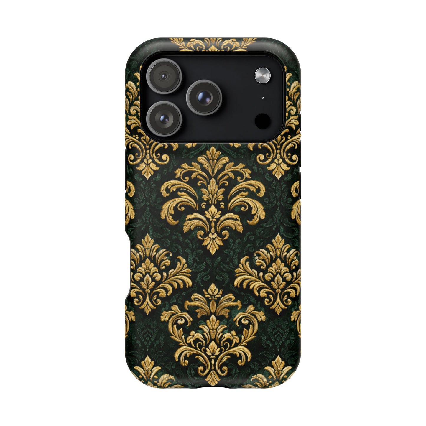 Valmont Atelier • Velvet Dynasty™ Royal Weave • iPhone 17 Pro • Tough Case • MagSafe®