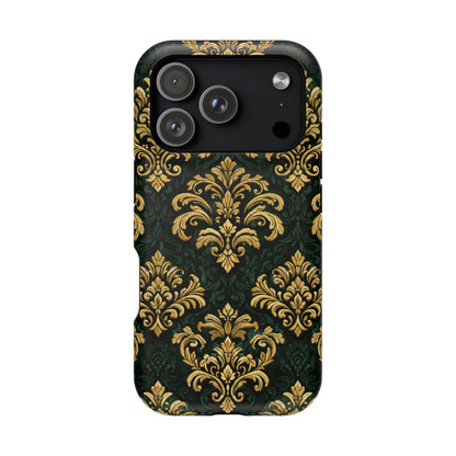 Valmont Atelier • Velvet Dynasty™ Royal Weave • iPhone 17 Pro • Tough Case • MagSafe®