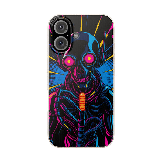 Neon Reaper • Apple iPhone 16 Eco-Friendly Phone Case