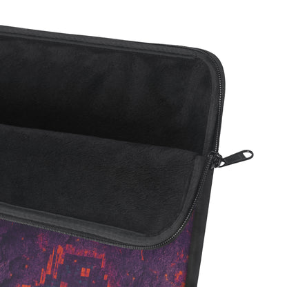 Death Glitch • Single Zipper Laptop Sleeve