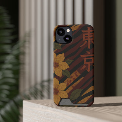 Tiger Petal • Apple iPhone 13 • MagSafe® Tough Case with Card Holder