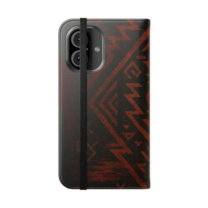 Tribal Glitch • Apple iPhone 16 Flip Case