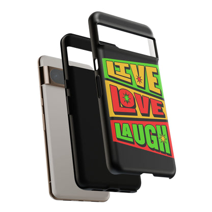 Live Love Laugh • Google Pixel 8 • Tough Case • Wireless Friendly