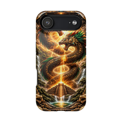 Coatl • Feathered Dominion • Empire of the Fifth Sun™ • Apple iPhone 17 Pro • MagSafe Tough Case