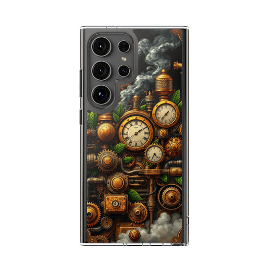 Steampunk Signal • Samsung Galaxy S24 • Clear Case