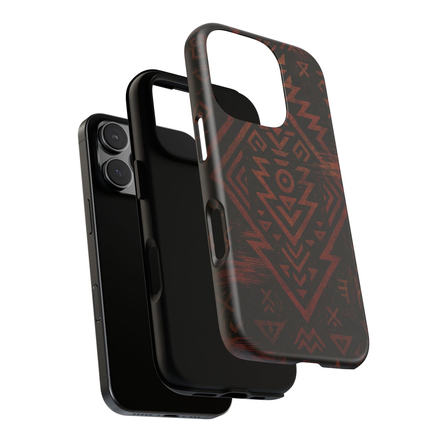 Tribal Glitch • Apple iPhone 16 • MagSafe® Magnetic Tough Case