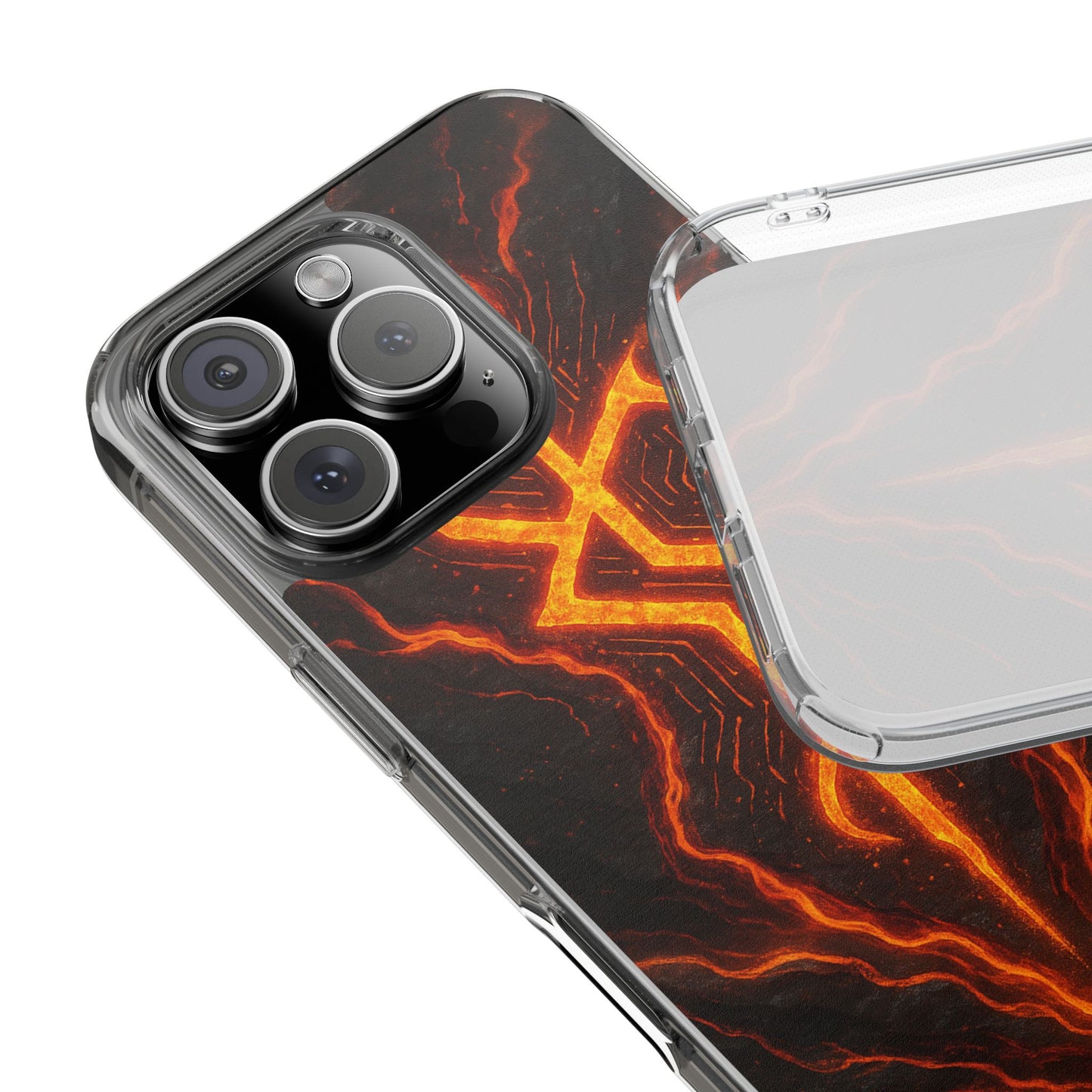 Molten Glyph • Apple iPhone 16 • Clear Case