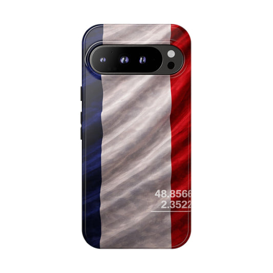 France • Street Sovereign – Tricolore Precision • Google Pixel 9 • Tough Case • Wireless Friendly