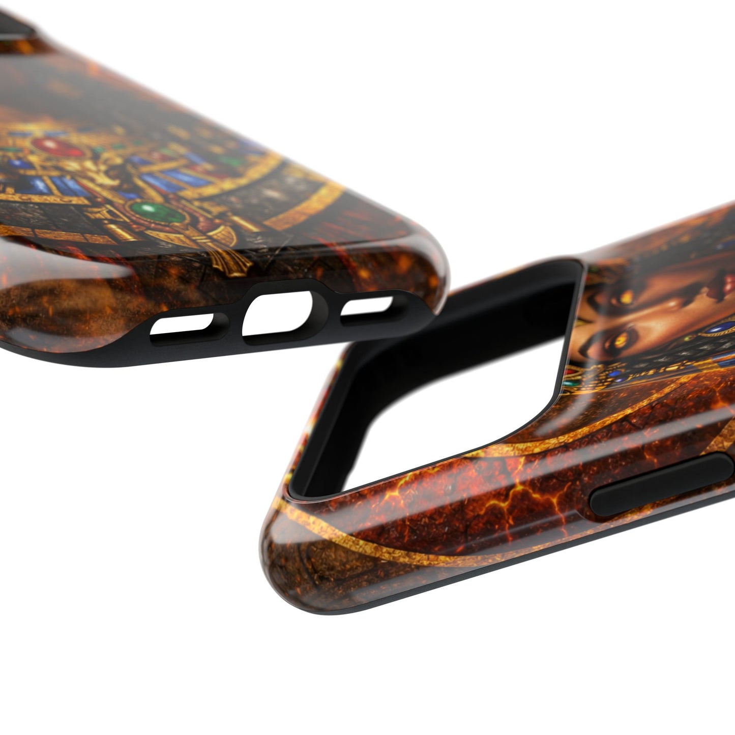 Hathor • Harmony • Egyptian Hieroglyphics™ Series • Apple iPhone 17 Pro • MagSafe® Tough Case