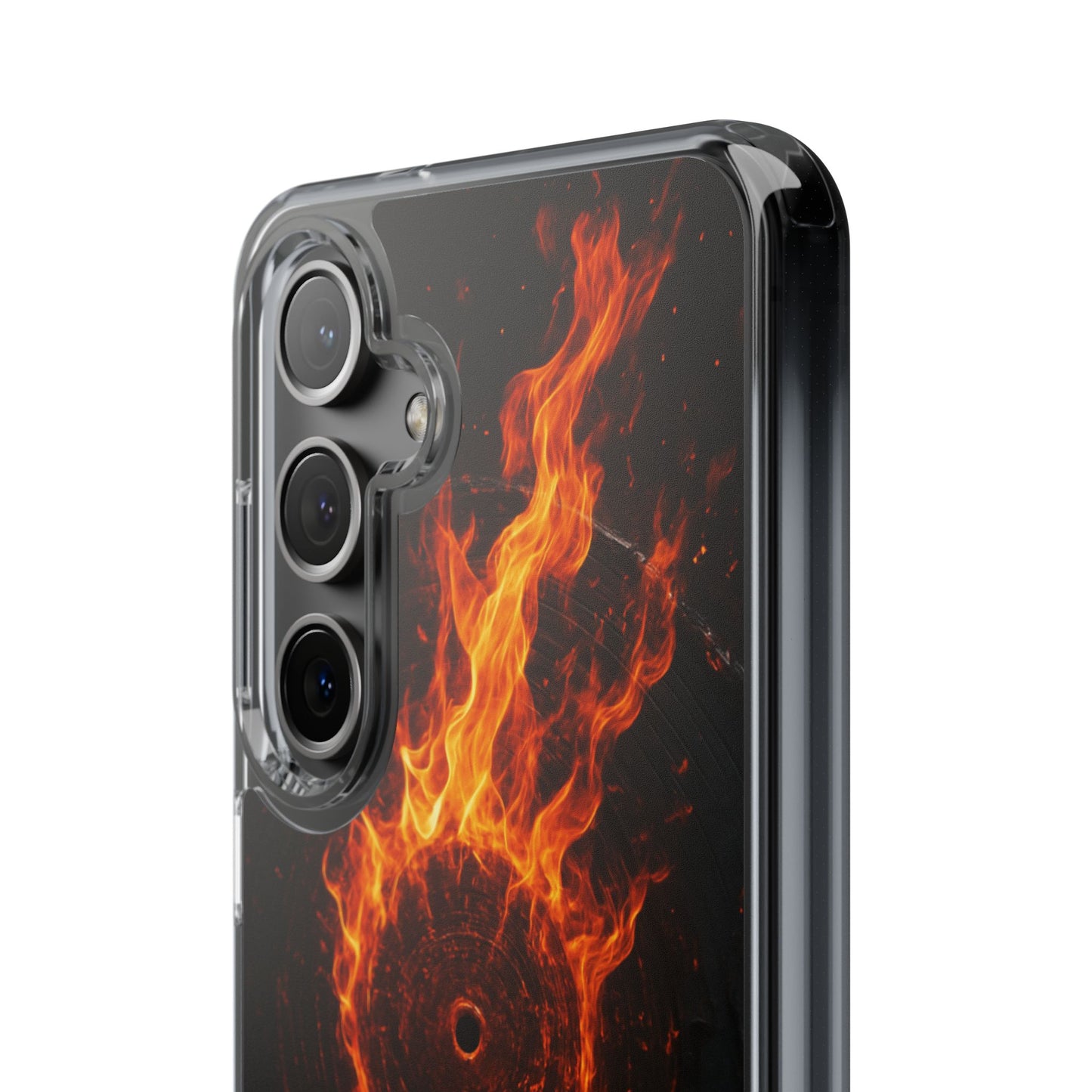 Vinyl Inferno • Samsung Galaxy S24 • Clear Case