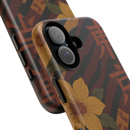 Tiger Petal • Apple iPhone 16 • MagSafe® Tough Case