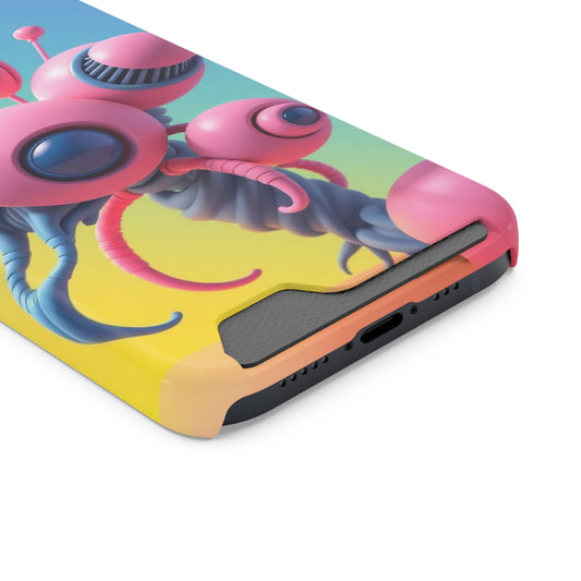Screw Bug • Apple iPhone 13 • MagSafe® Tough Case with Card Holder