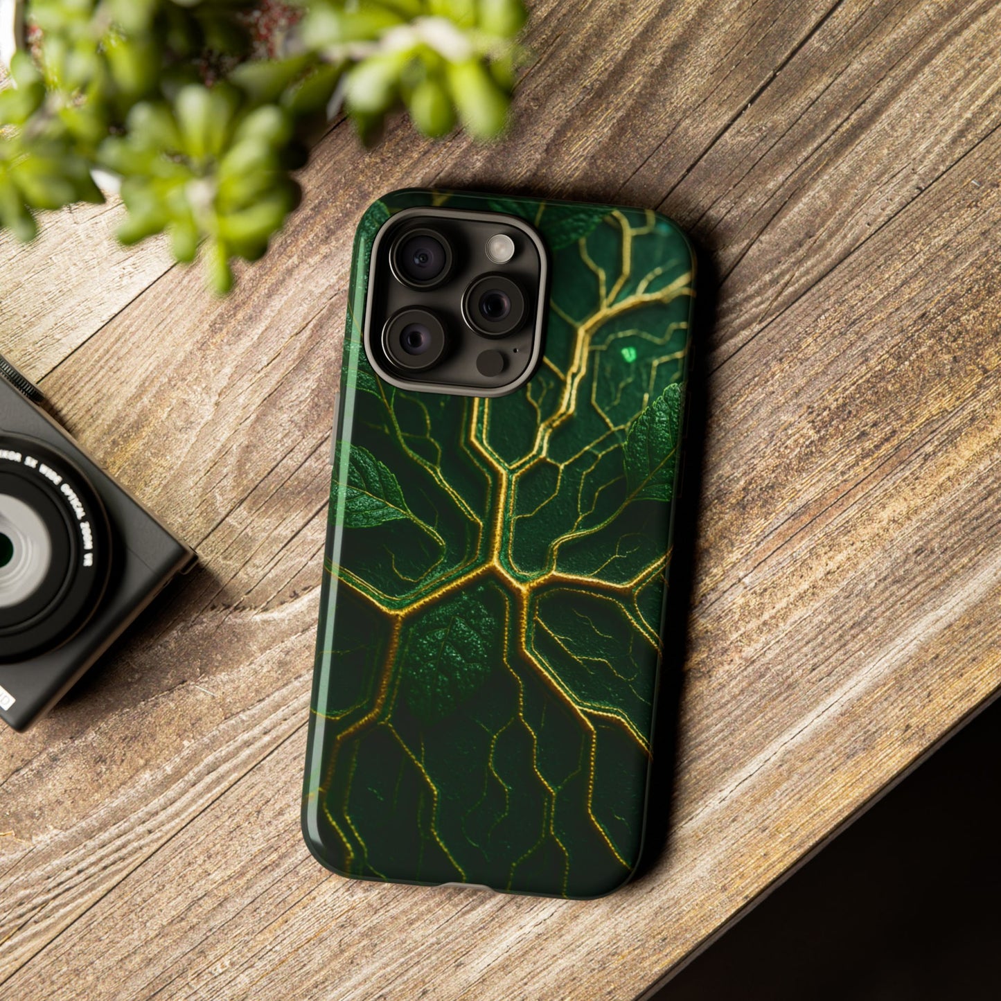 Macro Flora • Apple iPhone 15 • MagSafe® Tough Case