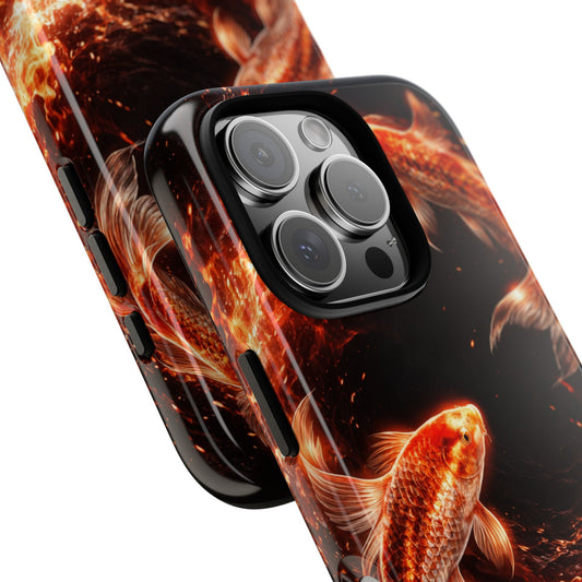 Fire Koi • Apple iPhone 16 • MagSafe® Tough Case