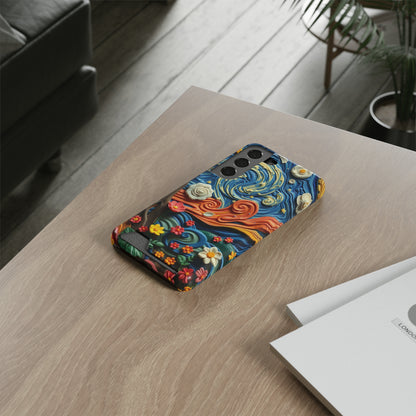 Pastel Paradise • Samsung Galaxy S22 • MagSafe® Tough Case with Card Holder