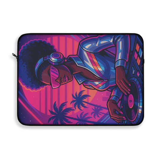 Afro Grooving • Single Zipper Laptop Sleeve