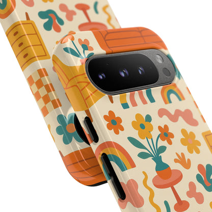 Dopamine Decor • Google Pixel 9 • Tough Case • Wireless Friendly