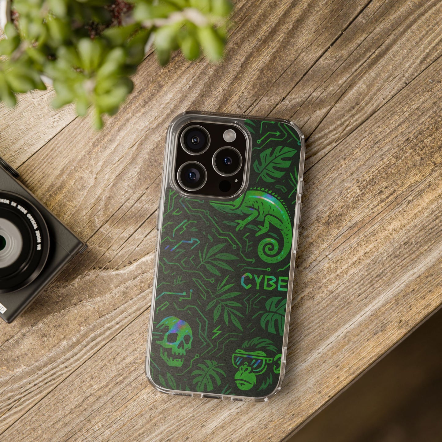 Digital Jungle • Apple iPhone 16 • Clear Case