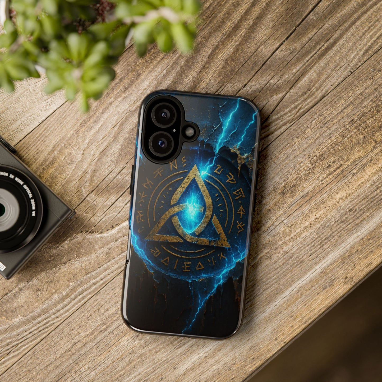 Mystic Triad • Apple iPhone 16 • MagSafe® Magnetic Tough Case