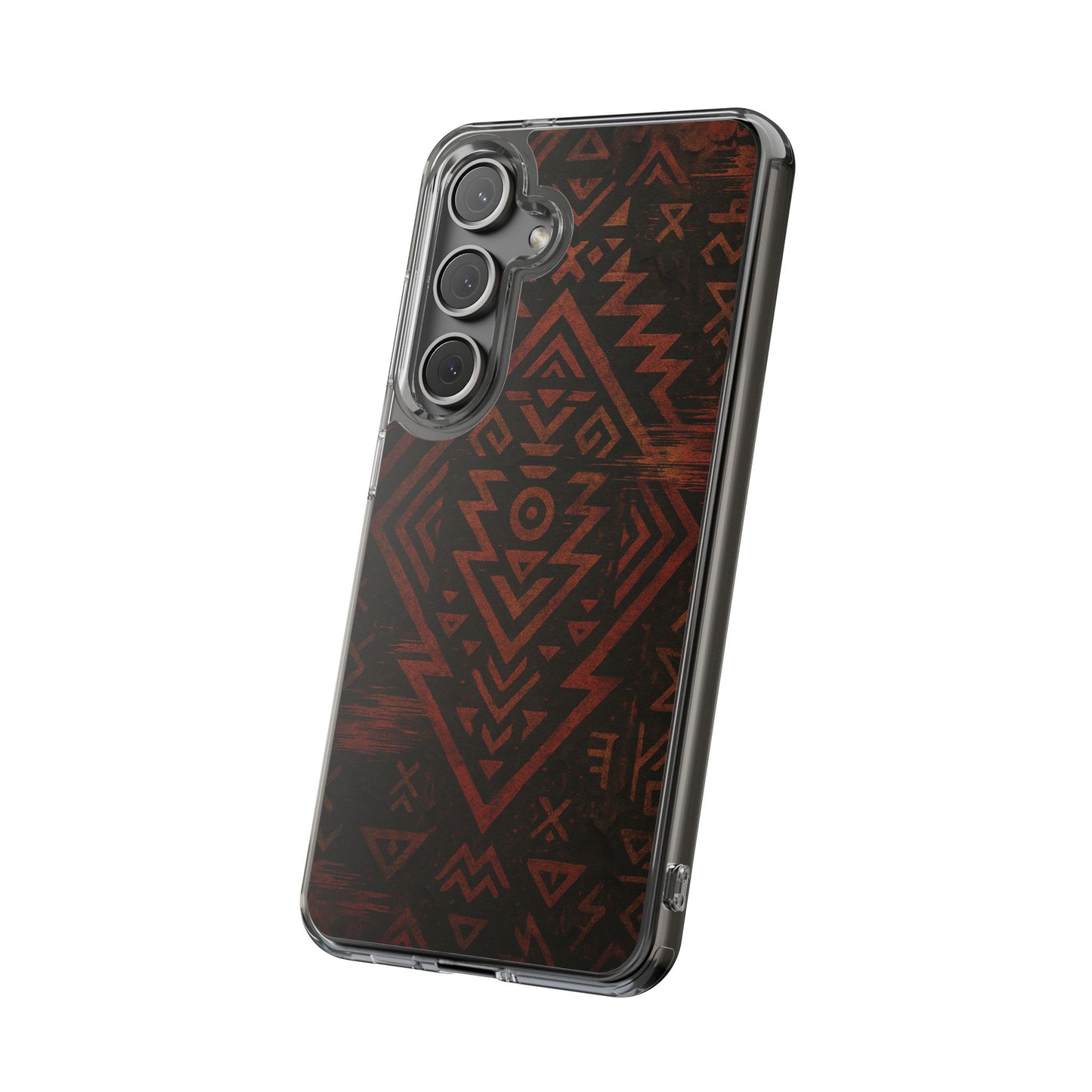 Tribal Glitch • Samsung Galaxy S24 • Clear Case