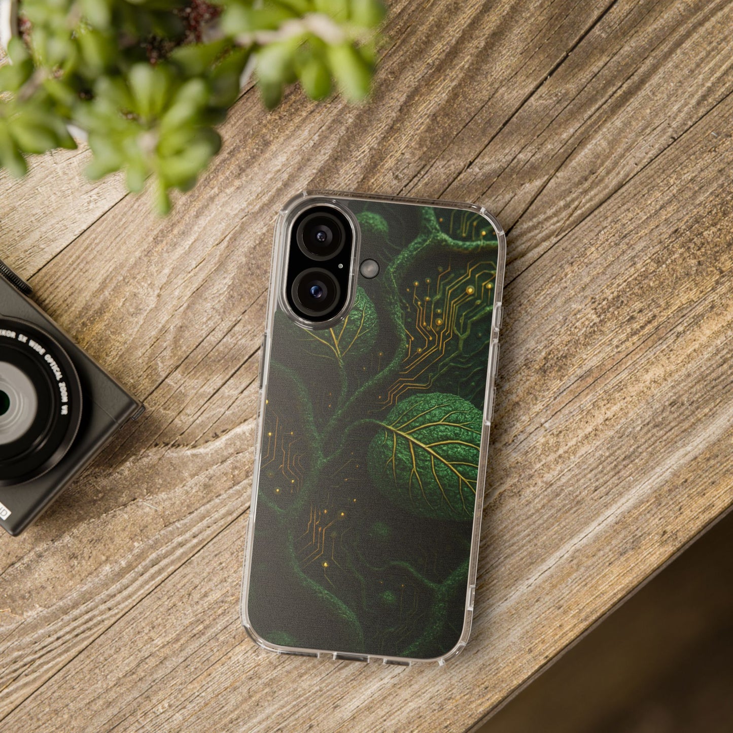 Tech Flora • Apple iPhone 16 • Clear Case