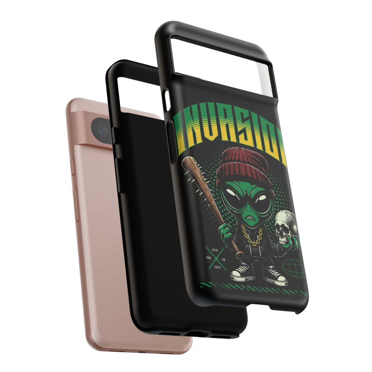 Alien Invasion • Google Pixel 8 • Tough Case • Wireless Friendly