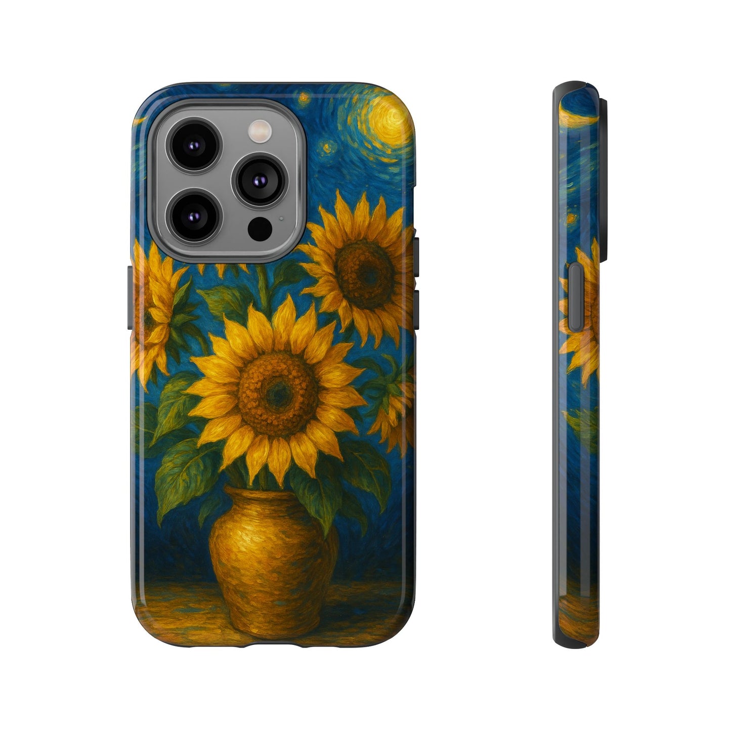Sunflower Nights • Apple iPhone 14 • Tough Case • MagSafe®