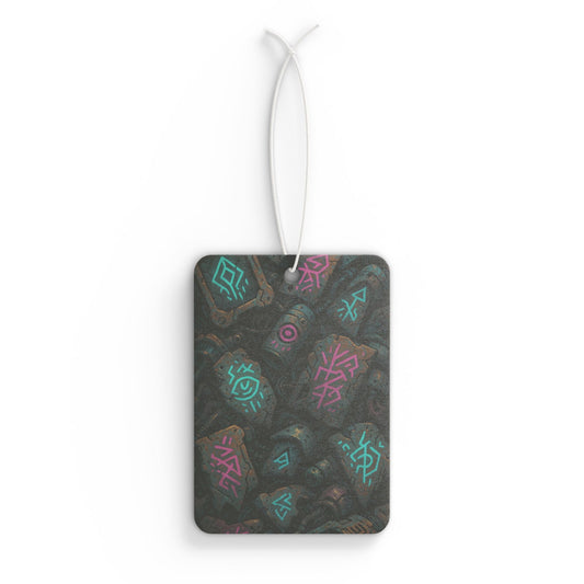 Urban Glyphs • Car Air Freshener