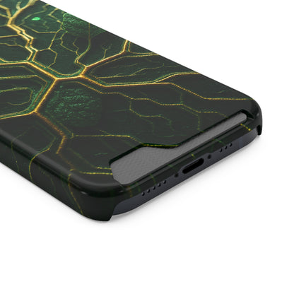 Macro Flora • Apple iPhone 13 • MagSafe® Tough Case with Card Holder
