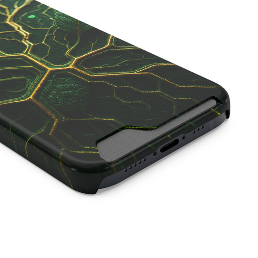 Macro Flora • Apple iPhone 13 • MagSafe® Tough Case with Card Holder