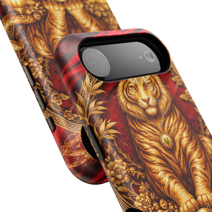 Tiger • Lunar Armor • Imperial Banner • Apple iPhone 17 Pro • MagSafe Tough Case