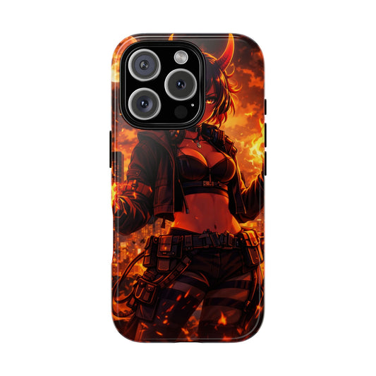 Phantom Ember • Apple iPhone 16 • MagSafe® Tough Case