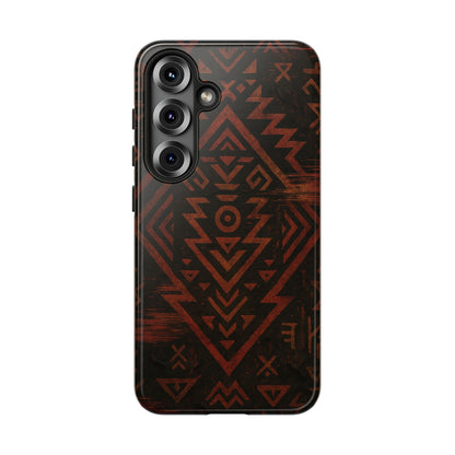 Tribal Glitch • Samsung Galaxy S25 • MagSafe® Magnetic Tough Case