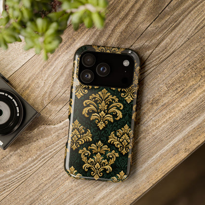 Valmont Atelier • Velvet Dynasty™ Royal Weave • iPhone 17 Pro • Tough Case • MagSafe®