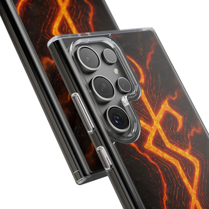Molten Glyph • Samsung Galaxy S24 • Clear Case