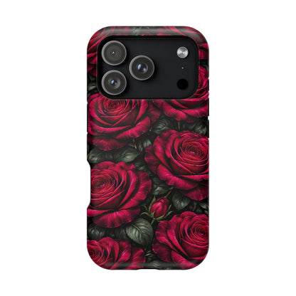 Midnight Bloom • Floral Fusion • Apple iPhone 17 Pro • MagSafe® Tough Case