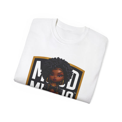 Zaria Noir • Velvet Command • Mood Militia • T-Shirt • Black Hat Pixels • Unisex